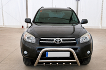 Toyota Rav 4 2006–2013 Priekšējais bullbar WT003 (nerūsējošais tērauds) foto 1
