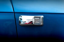 Audi A3 2003–2012 Režģis sānu pagrieziena atkārtotājam – taisnstūris (2 gab., ABS) foto 2