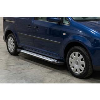 Sānu pakāpieni X5 tipa (2 gab., alumīnijs) Volkswagen Caddy 2010–2015 foto 1