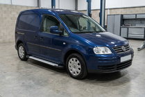 Volkswagen Caddy 2004–2010 Sānu pakāpieni Allmond Grey (2 gab., alumīnijs) Standarta bāze foto 1