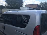Fiat Doblo II 2010–2022 IZPĀRDOŠANA!!! Jumta reliņi pelēks metāliskais Standarta bāze foto 6