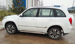 Chery Tiggo 3 2005– Sānu sliekšņi Premium (2 gab., nerūs.) foto 3