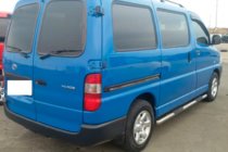 Toyota HiAce Sānu aizsargcaurules (2 gab., nerūsējošais tērauds) foto 2