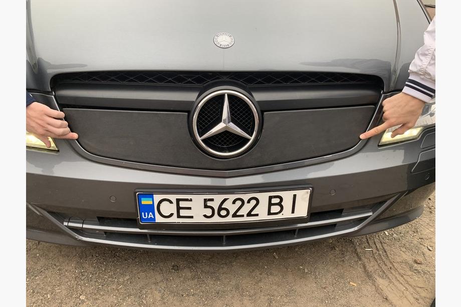 Mercedes Vito W639 2004–2014 Ziemas uzlika radiatora restei V1 (2010-2015) Foto 4