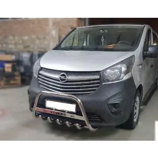 Bullbārs WT003-4 (nerūsējošais tērauds) foto 2
