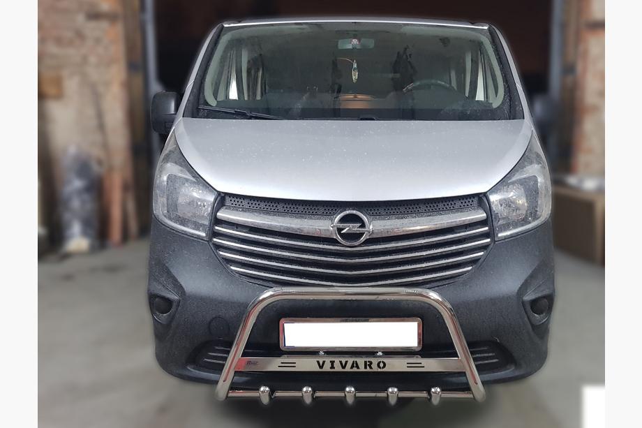 Opel Vivaro 2015–2019 Bullbārs WT003-4 (nerūsējošais tērauds) Image