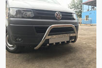 Volkswagen T6 2015–2024 Kengurstienis WT003-4 (nerūsējošais tērauds) foto 3
