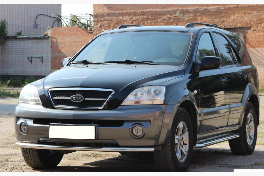 Kia Sorento I BL 2002–2009 Priekšējais ķengurtaisnis ST008 (nerūsējošais tērauds) Foto 1