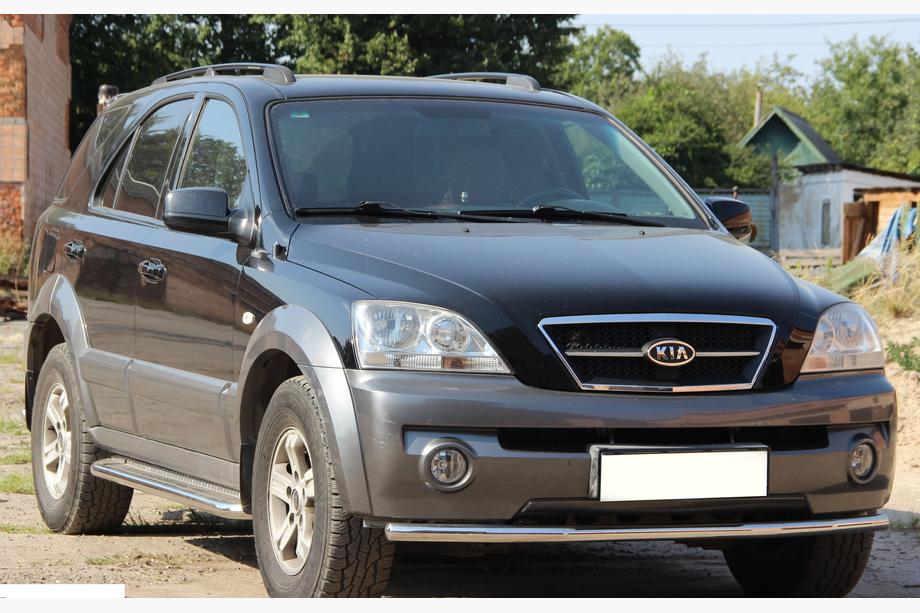 Kia Sorento I BL 2002–2009 Priekšējais ķengurtaisnis ST008 (nerūsējošais tērauds) Foto 2