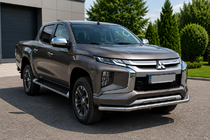 Mitsubishi L200 2015–2024 Priekšējais ķengurtaisnis ST008 (nerūsējošais tērauds) foto 2