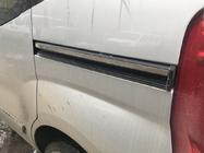 Citroen Nemo 2007–2017 Moldingi zem bīdāmajām durvīm (2 gab., nerūsējošais tērauds) OmsaLine – itāļu nerūsējošais tērauds foto 3