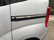 Citroen Nemo 2007–2017 Moldingi zem bīdāmajām durvīm (2 gab., nerūsējošais tērauds) OmsaLine – itāļu nerūsējošais tērauds foto 4