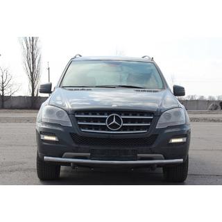 Priekšējais ķengurtaisnis ST008 (nerūsējošais tērauds) Mercedes ML W164 2005–2011 foto 1