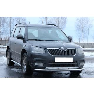 Priekšējais ķengurtaisnis ST008 (nerūsējošais tērauds) Skoda Yeti 2009–2017 foto 3