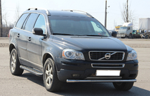 Volvo XC90 2002–2014 Priekšējais aizsargstienis ST008 (nerūsējošais tērauds) foto 2