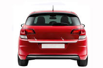 Citroen C-4 2010–2018 Nerūsējošā tērauda uzlika bagāžnieka malai Carmos - turku teras foto 1
