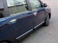 Dacia Lodgy 2012–2022 Durvju rokturu uzlikas (4 gab., nerūs.) OmsaLine – itāļu nerūsējošais tērauds foto 4