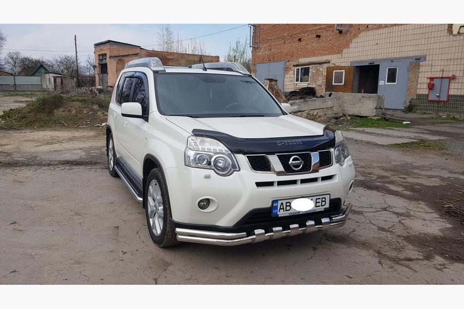 Nissan X-trail T31 2007–2014 Priekšējais aizsargs ST015 (nerūsējošais tērauds) Foto 4