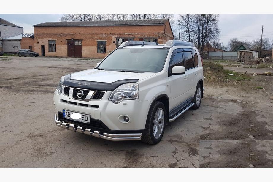 Nissan X-trail T31 2007–2014 Priekšējais aizsargs ST015 (nerūsējošais tērauds) Foto 5