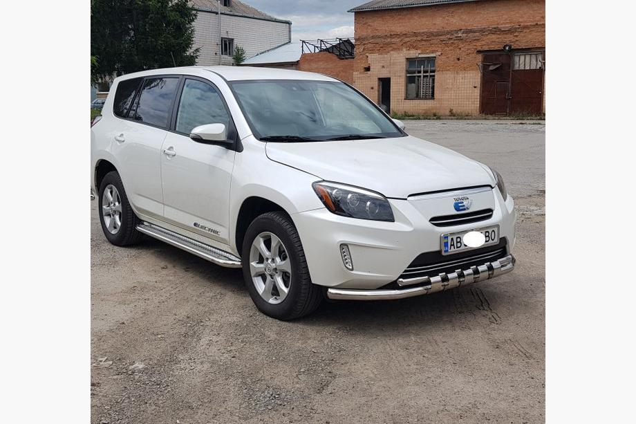 Toyota Rav 4 2006–2013 Priekšējais aizsargs ST015 (nerūsējošais tērauds) Foto 2