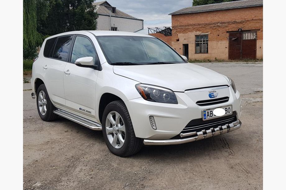 Toyota Rav 4 2006–2013 Priekšējais aizsargs ST015 (nerūsējošais tērauds) Foto 4