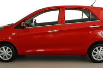 Kia Picanto 2011–2016 Logu apmales (4 gab., nerūsējošais tērauds) foto 1