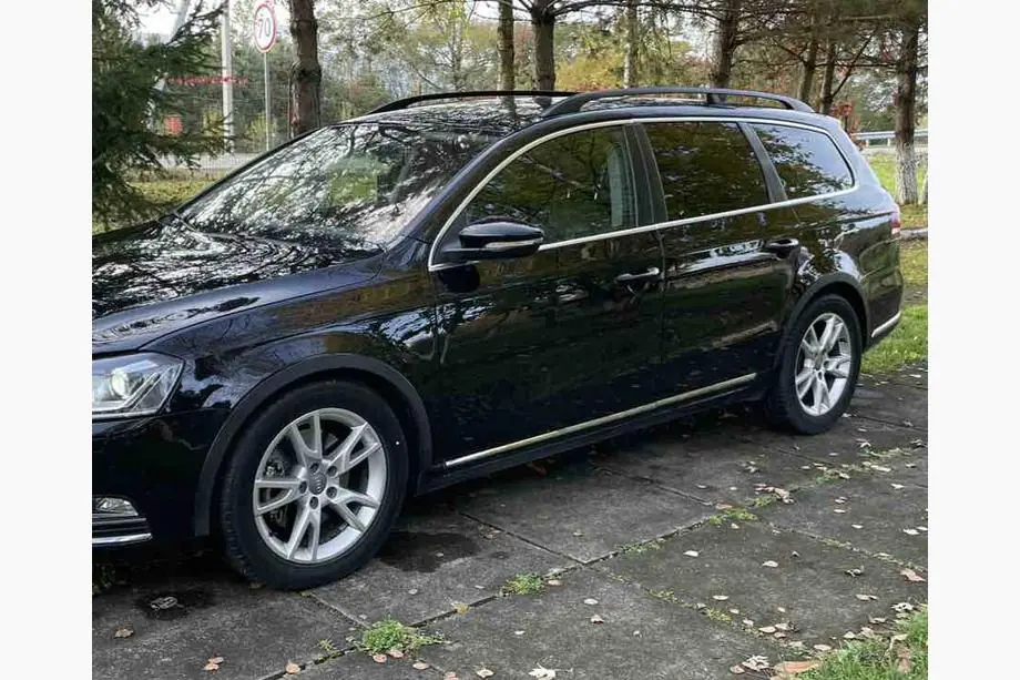 Volkswagen Passat B7 2012–2015 Spārnu arku uzlikas SD/SW (4 gab., melnas, ABS) Image