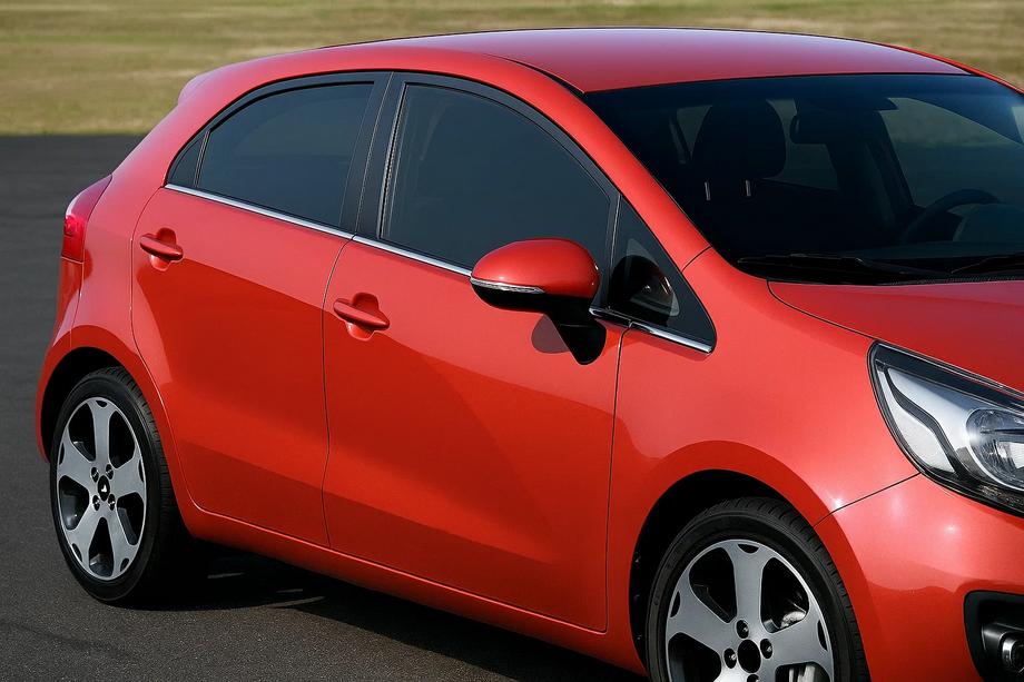 Kia Rio 2012–2017 Logu apdares līstes (nerūsējošais tērauds) Image