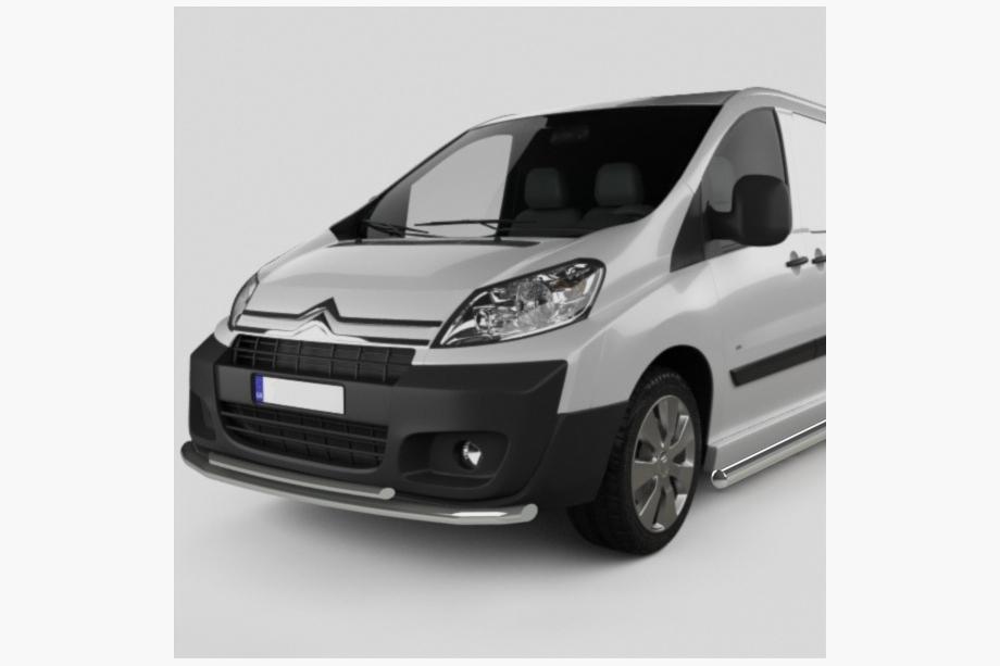 Citroen Jumpy 2007–2017 Priekšējais aizsargstienis ST014 (nerūsējošais tērauds) Image