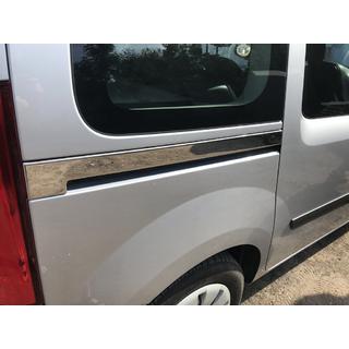 Bīdāmo durvju moldingi (2 gab., nerūsējošais tērauds) Mercedes Citan 2013–2021 foto 3