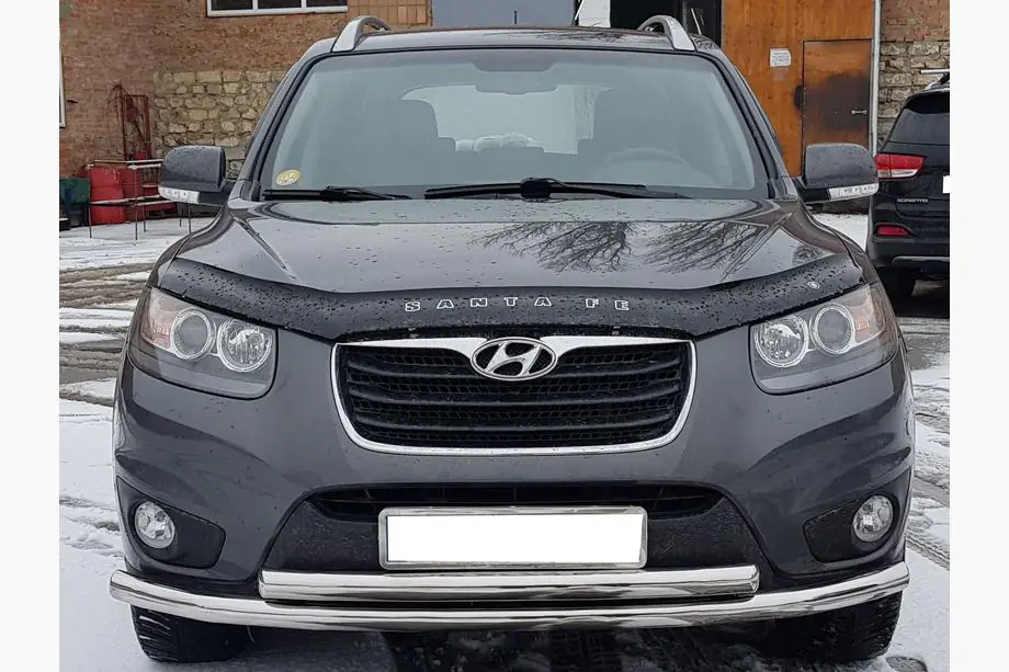 Hyundai Santa Fe 2 2006–2012 Priekšējais aizsargstienis ST014 (nerūsējošais tērauds) Image