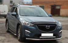 Mazda CX-5 2012–2017 Priekšējais aizsargstienis ST014 (nerūsējošais tērauds) foto 2