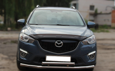 Mazda CX-5 2012–2017 Priekšējais aizsargstienis ST014 (nerūsējošais tērauds) foto 1