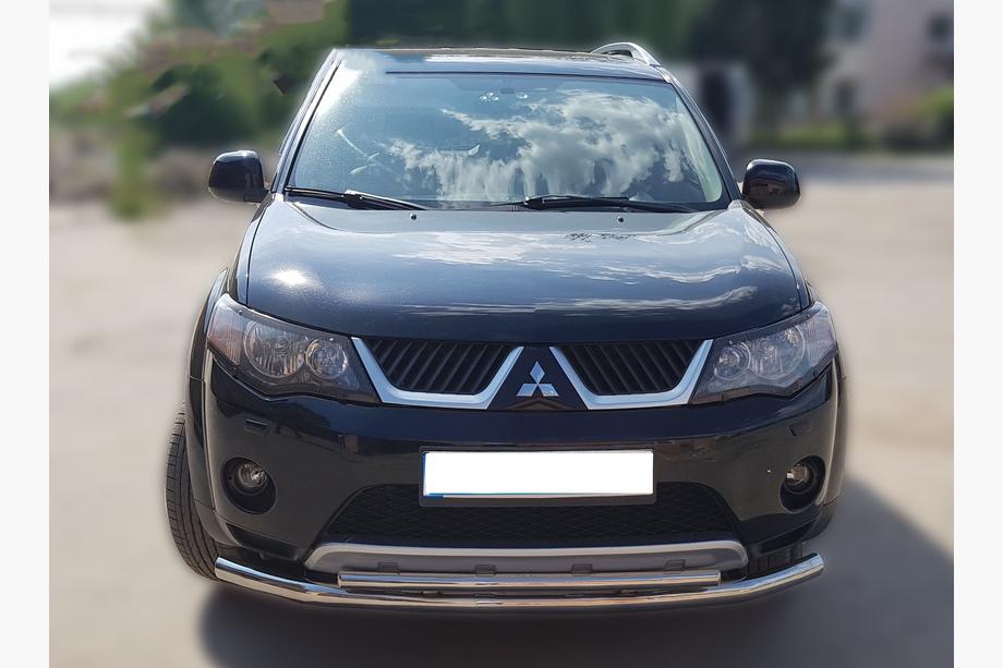 Mitsubishi Outlander 2006–2012 Priekšējais aizsargstienis ST014 (nerūsējošais tērauds) Ø60/60 mm Image