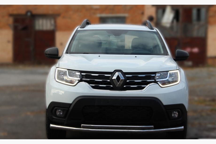 Renault Duster 2008–2017 Priekšējais aizsargstienis ST014 (nerūsējošais tērauds) Image