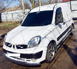 Renault Kangoo 1998–2008 Priekšējais aizsargstienis ST014 (nerūsējošais tērauds) Ø60/60 mm foto 2