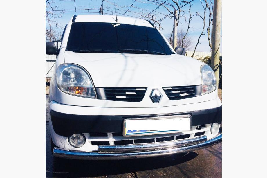 Renault Kangoo 1998–2008 Priekšējais aizsargstienis ST014 (nerūsējošais tērauds) Ø60/60 mm Image
