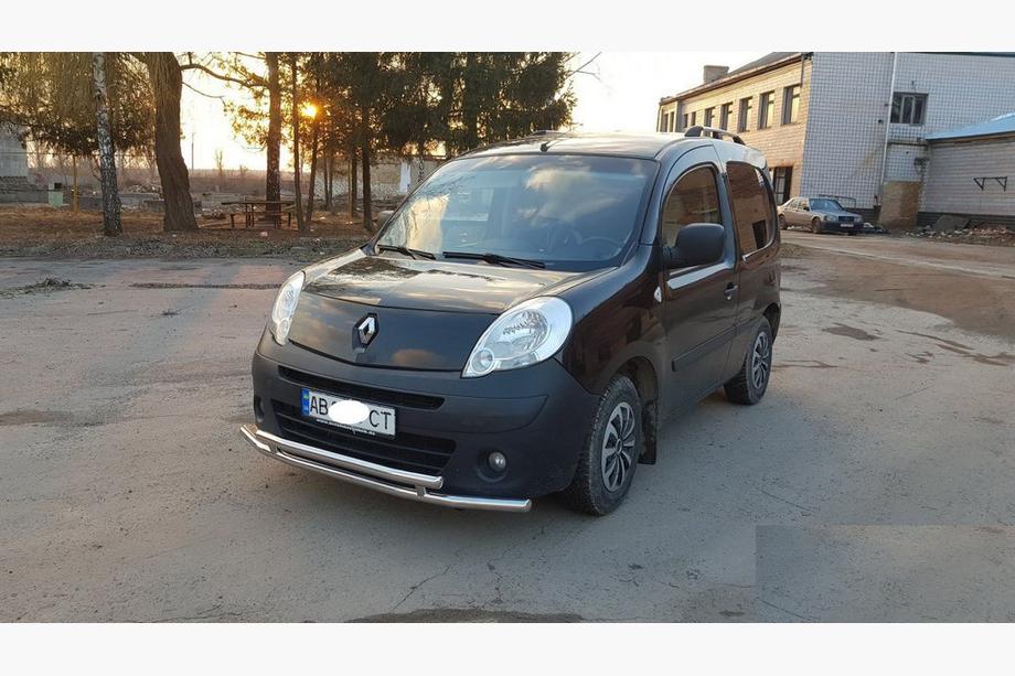 Renault Kangoo 2008–2020 Priekšējais aizsargstienis ST014 (nerūsējošais tērauds) Ø60/60 mm Foto 2
