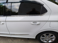 Peugeot 301 2012– Logu apmale (nerūsējošais tērauds) 4 gab., Carmos (bez trijstūra loga) foto 4