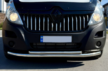 Renault Master 2011–2023 Priekšējais aizsargstienis ST014 (nerūsējošais tērauds) foto 1