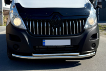 Renault Master 2011–2023 Priekšējais aizsargstienis ST014 (nerūsējošais tērauds) foto 4