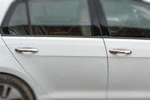 Volkswagen Golf 7/E-Golf 2012–2020 Durvju rokturu uzlikas (4 gab., nerūsējošais tērauds) foto 2