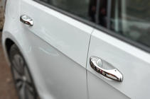 Volkswagen Golf 7/E-Golf 2012–2020 Durvju rokturu uzlikas (4 gab., nerūsējošais tērauds) foto 1