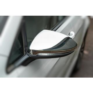Spoguļu uzlikas (2 gab., nerūsējošais tērauds) Volkswagen Golf 7/E-Golf 2012–2020 foto 1