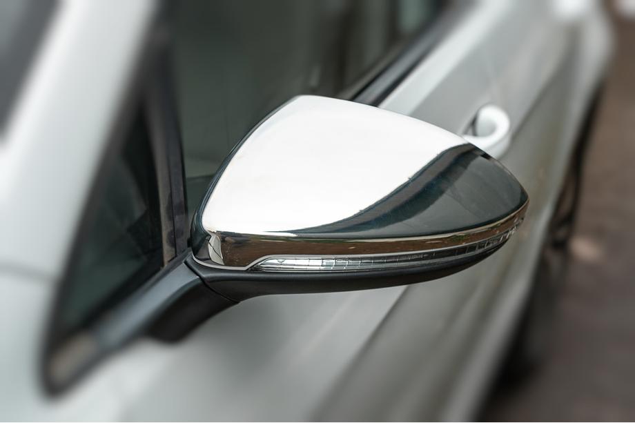 Volkswagen Golf 7/E-Golf 2012–2020 Spoguļu uzlikas (2 gab., nerūsējošais tērauds) Image