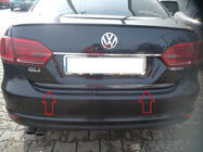 Volkswagen Jetta 2011–2018 Bagāžnieka malas uzlika (nerūsējošais tērauds) 2011–2014 foto 1