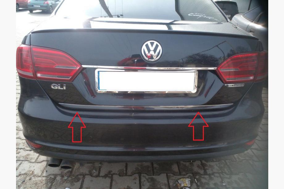 Volkswagen Jetta 2011–2018 Bagāžnieka malas uzlika (nerūsējošais tērauds) 2011–2014 Image