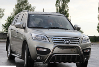 Lifan X60 2011– Priekšējais aizsargstienis WT002 (nerūsējošais tērauds) foto 2