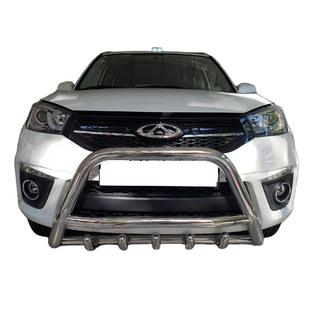 Priekšējais bullbar WT003 (nerūsējošais tērauds) foto 1