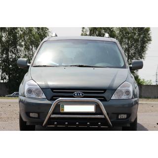 Priekšējais bullbar WT003 (nerūsējošais tērauds) foto 1